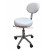 Beauty Stool with Backrest